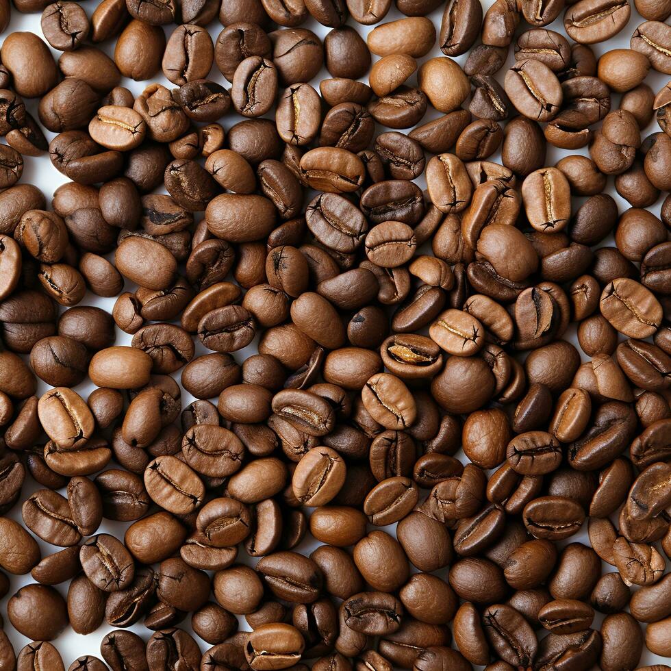 Coffee texture, background, surface for design, space for text. Generative AI photo