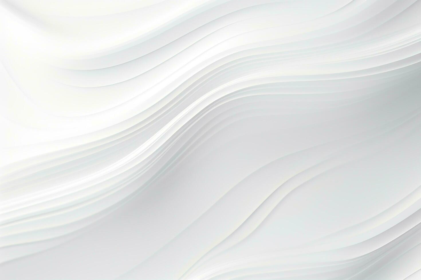 Simple abstract white background, empty surface, space for design. Generative AI photo