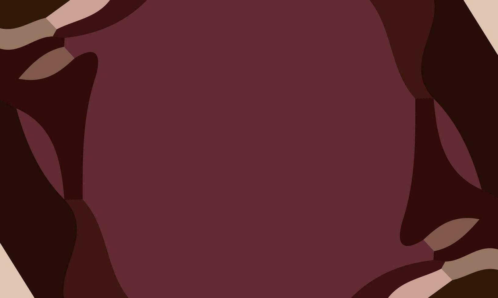 Aesthetic brown abstract background with copy space area. Suitable for poster and banner vector