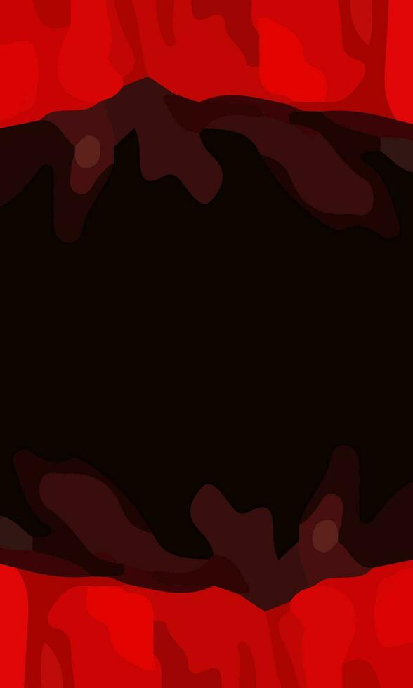 Aesthetic red abstract background with copy space area. Suitable for poster and banner vector