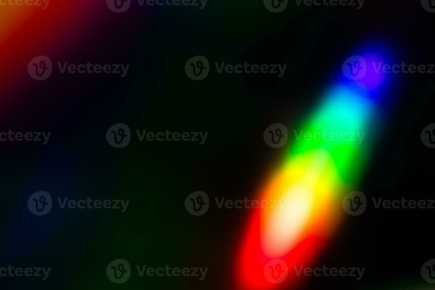 Abstract blur multicolored holographic rainbow for overlay background photo