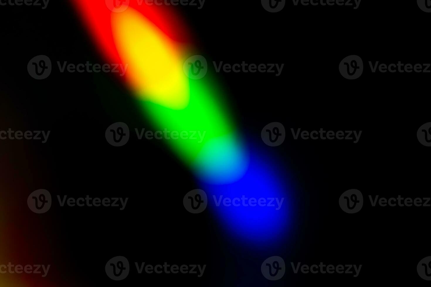 Abstract blur multicolored holographic rainbow for overlay background photo