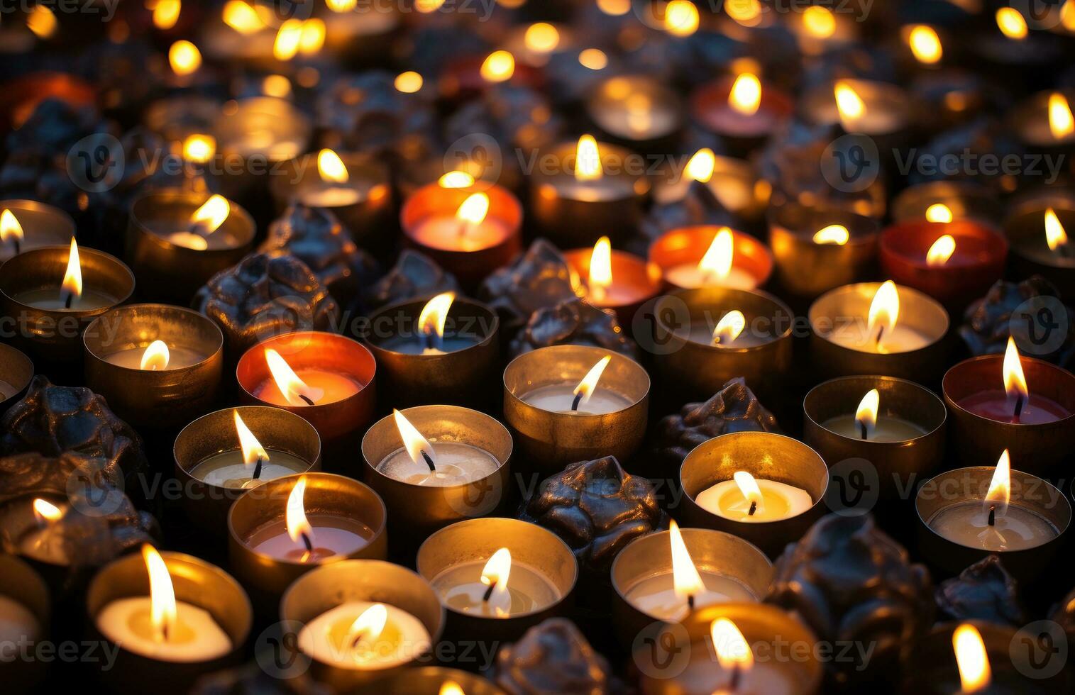 The Diwali festival is a celebration of the victory of good. AI Generative over evil. Diya High Quality photo