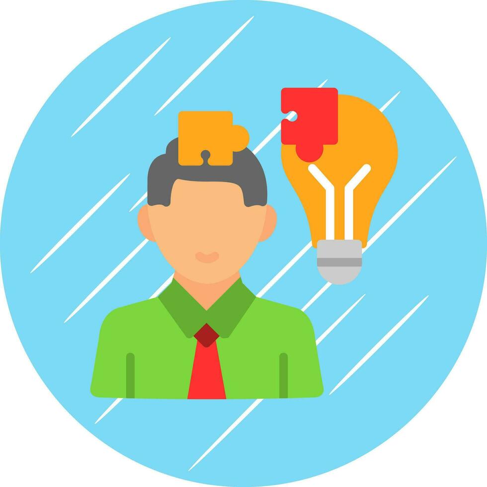 Problem Solving Vector Icon Design
