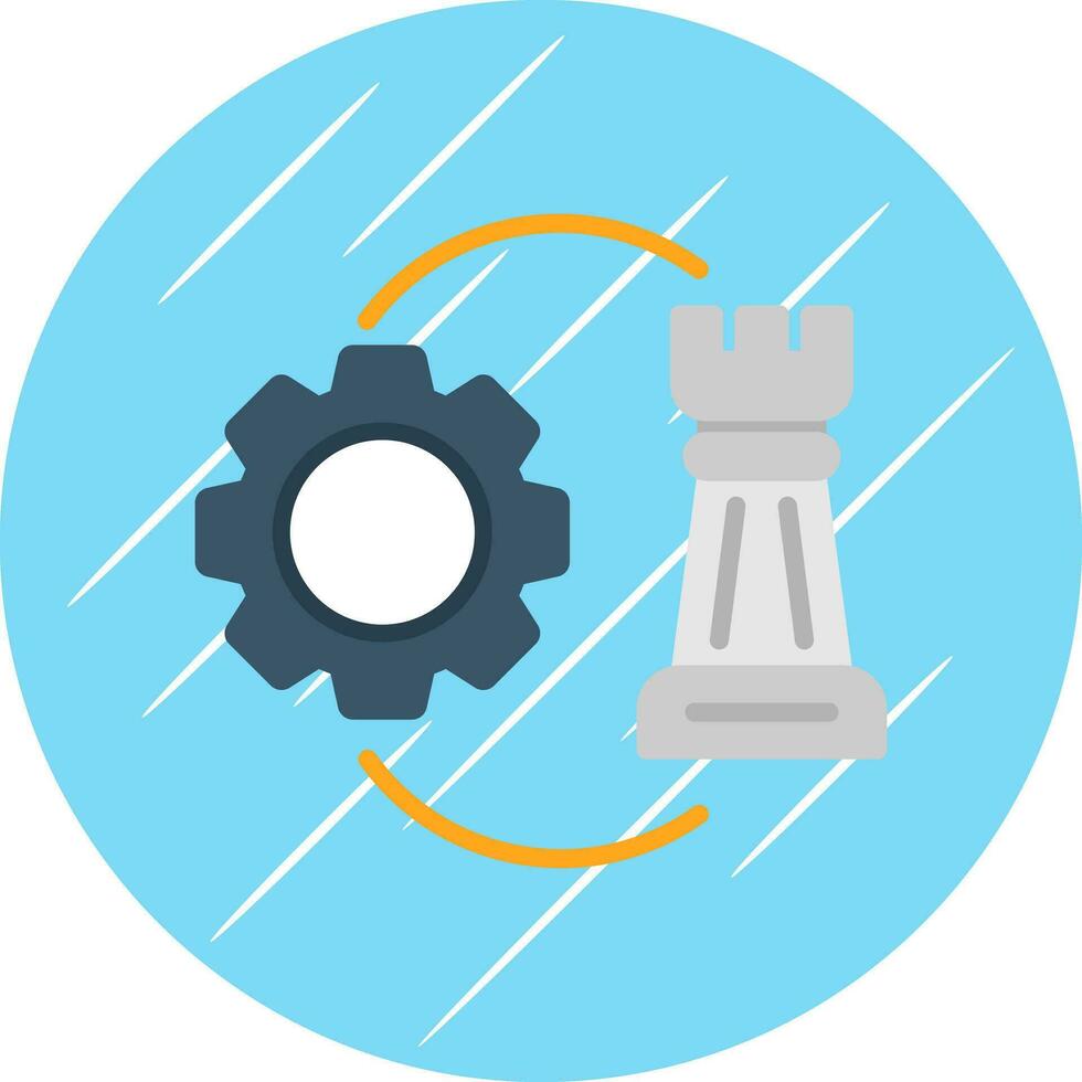 Strategic Execution Vector Icon Design