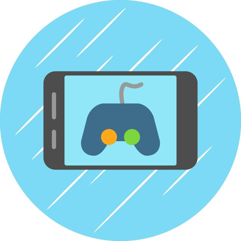 Mobile Game Vector Icon Design
