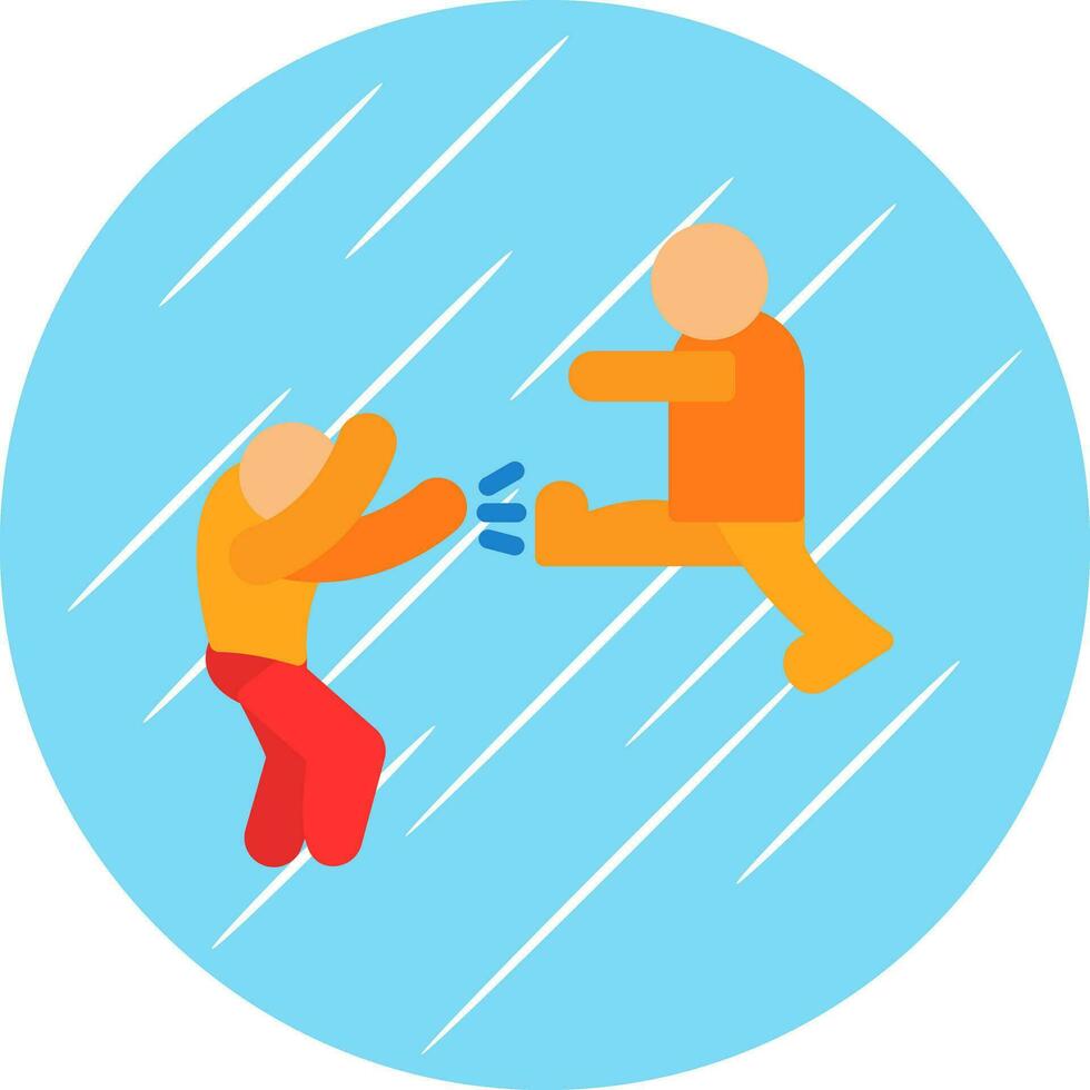 Fighting Vector Icon Design