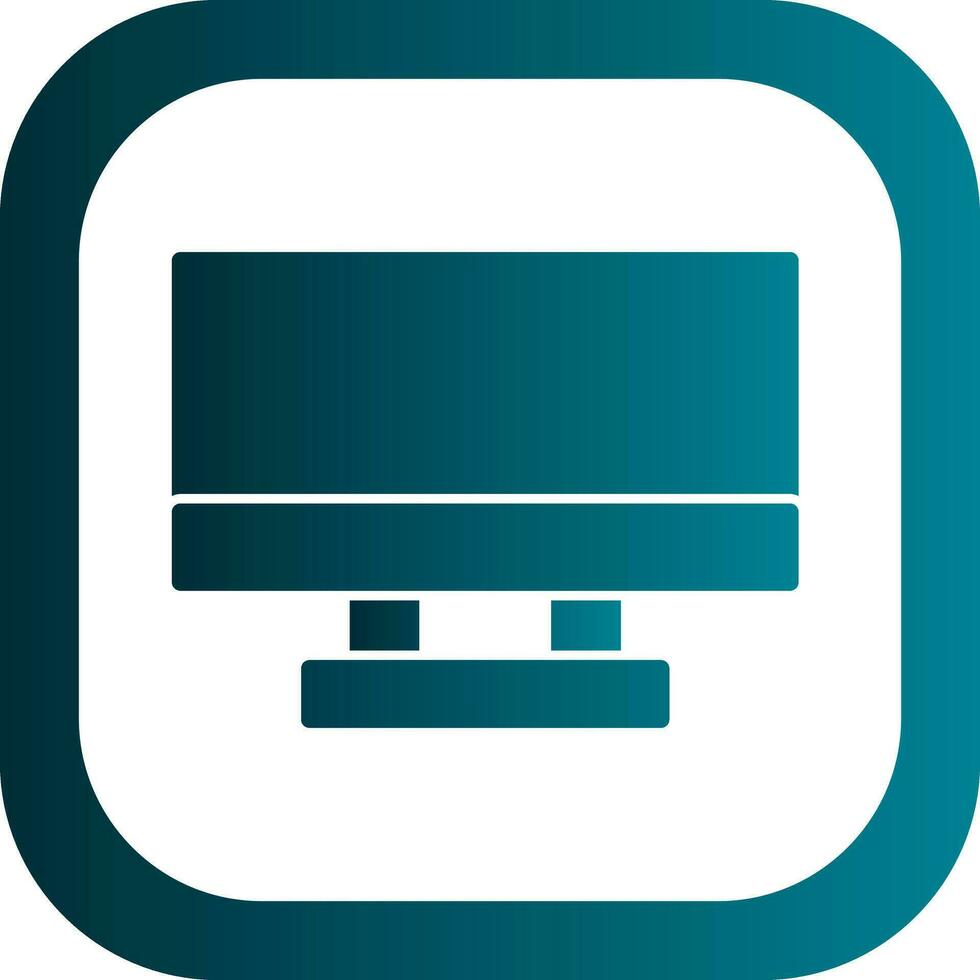 Monitor Screen Vector Icon Design