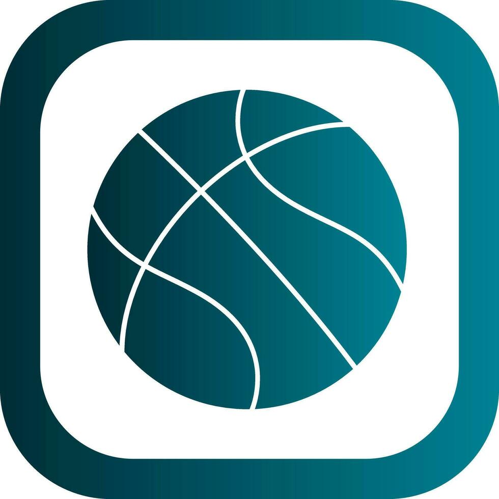 Basketball Vector Icon Design