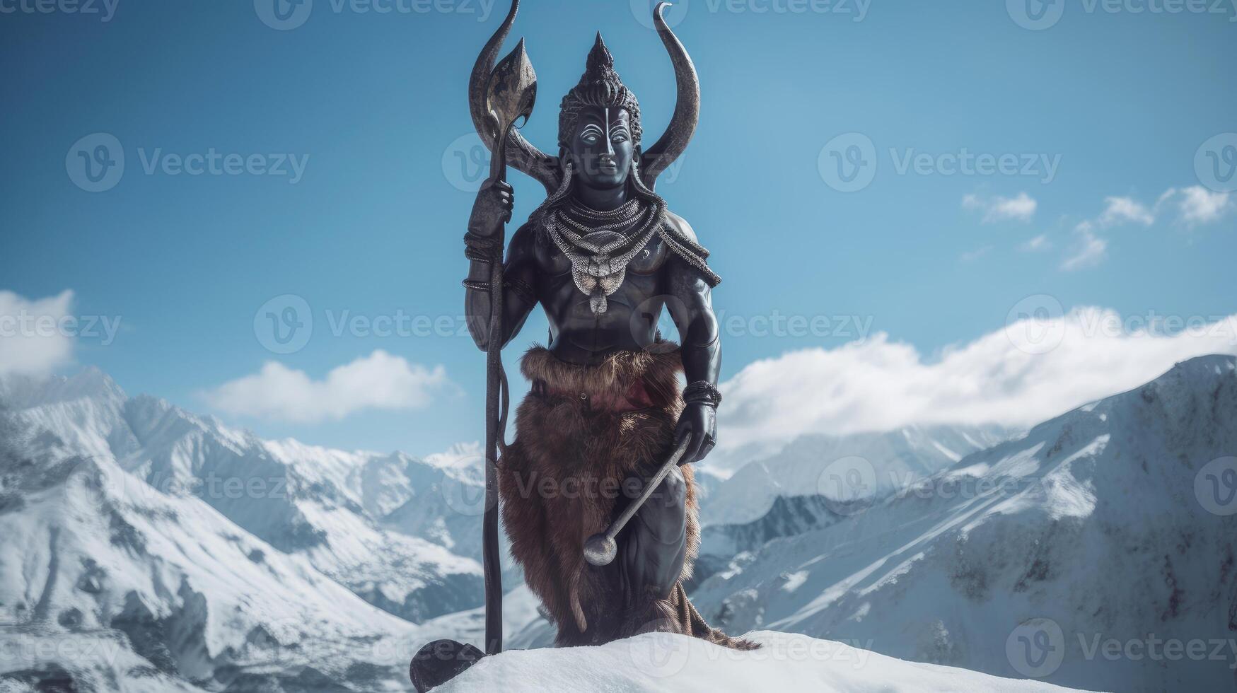 lord shiva aesthetic photo