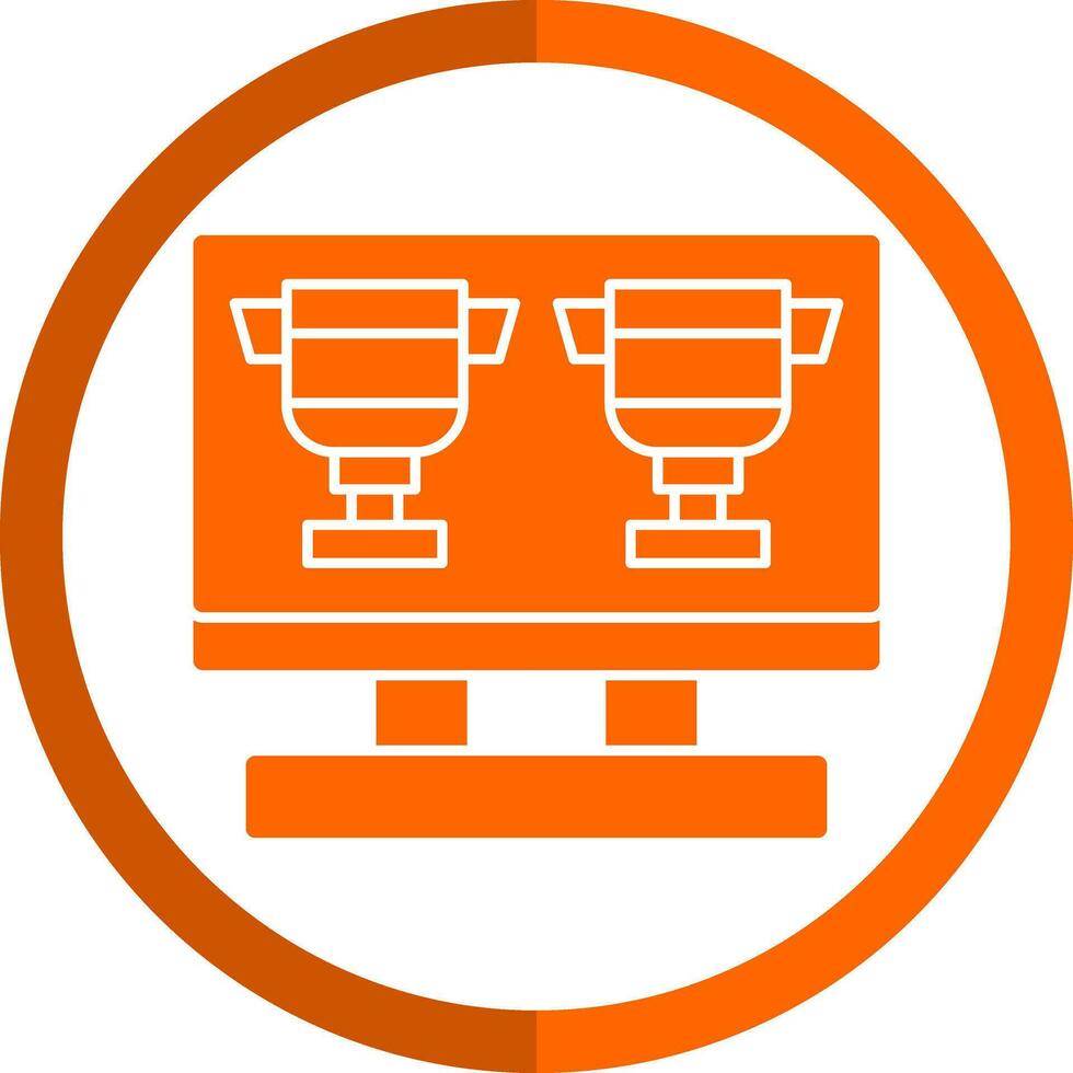Monitor Screen Vector Icon Design