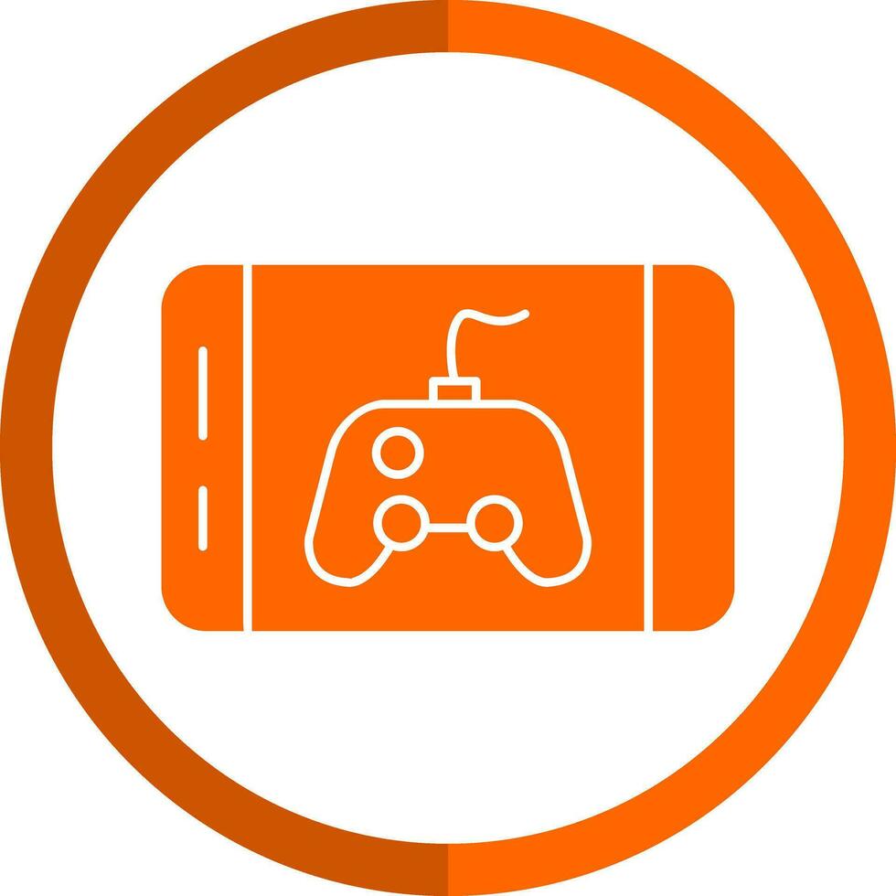 Mobile Game Vector Icon Design