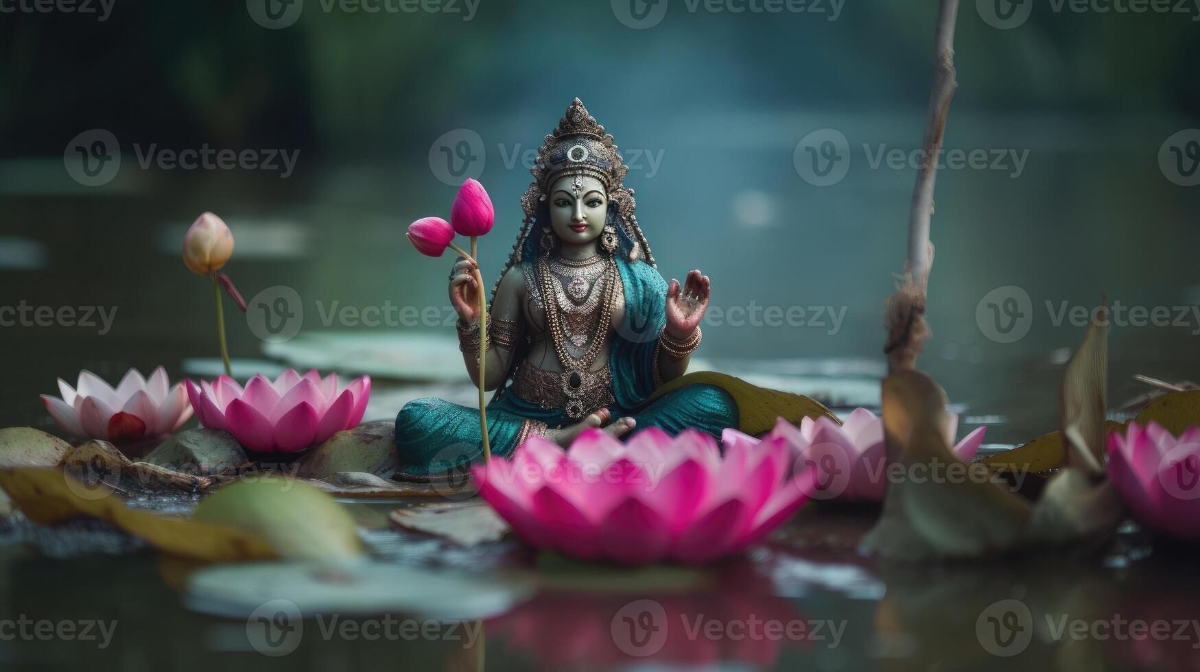 maa lakshmi aesthetic photo