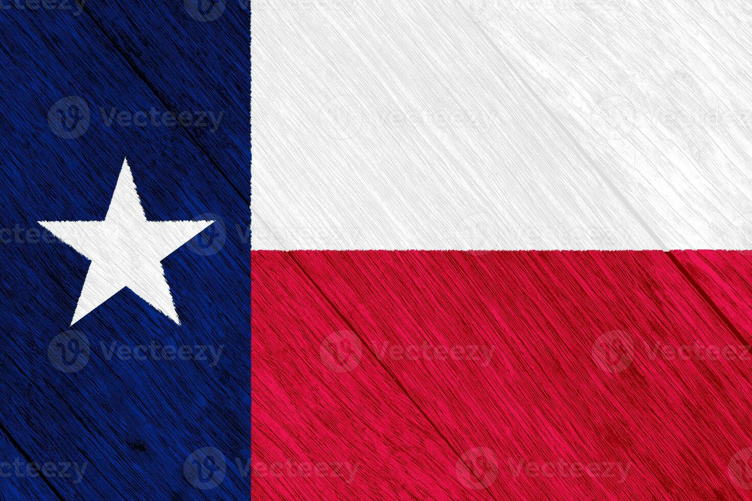 Texas US state flag on textured background. Conceptual collage. photo