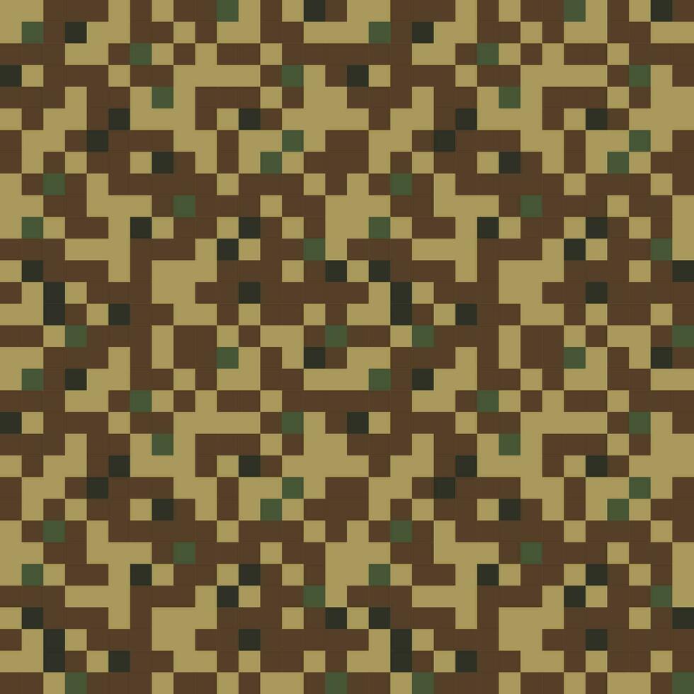 Seamless pattern digital camouflage background. vector