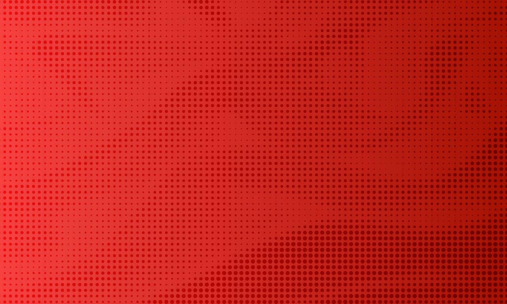 Abstract halftone dots dotted background in red colors presentation poster. vector