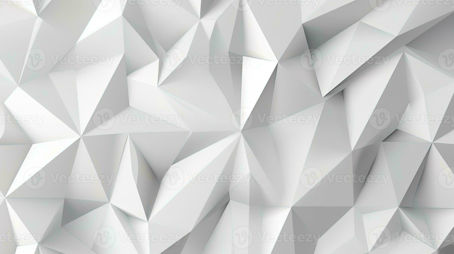 Abstract white and grey background. polygonal art pattern style Geometry texture futuristic photo