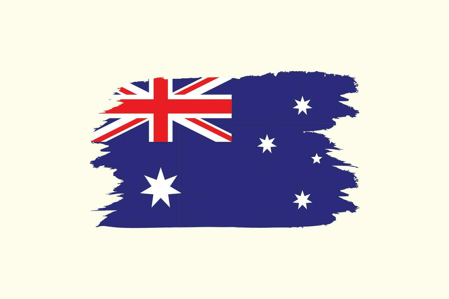 Australia nacional bandera en vector