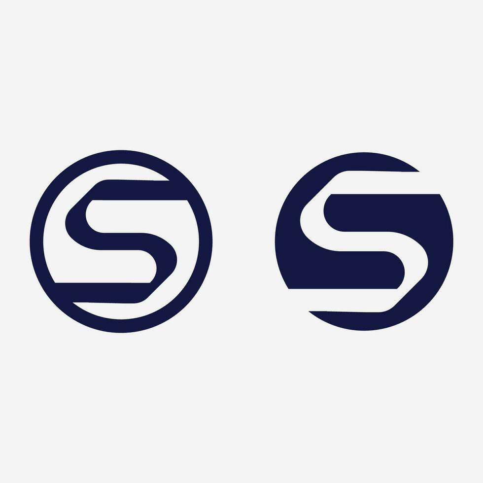 Business corporate S letter logo vector