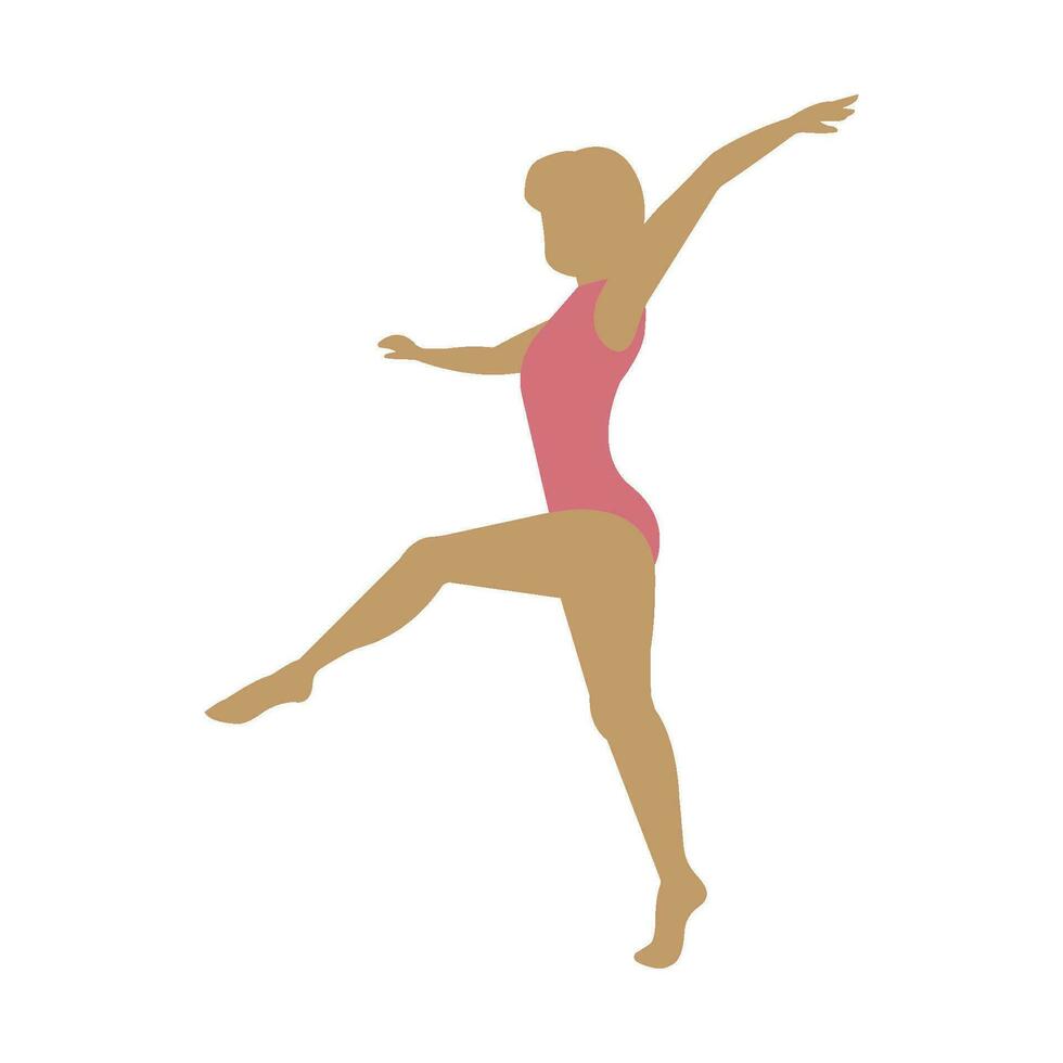 gimnasia deporte icono vector