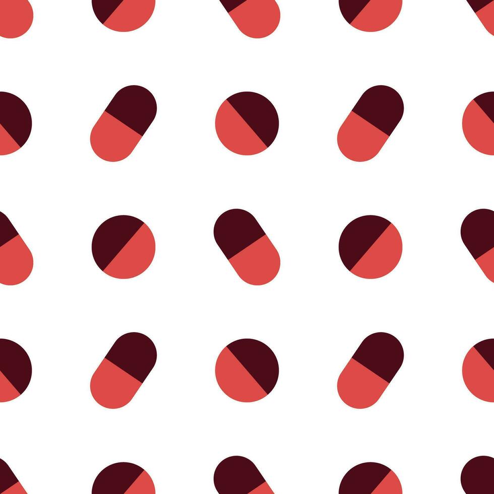 medicine tablet seamless pattern with medical theme2 vector