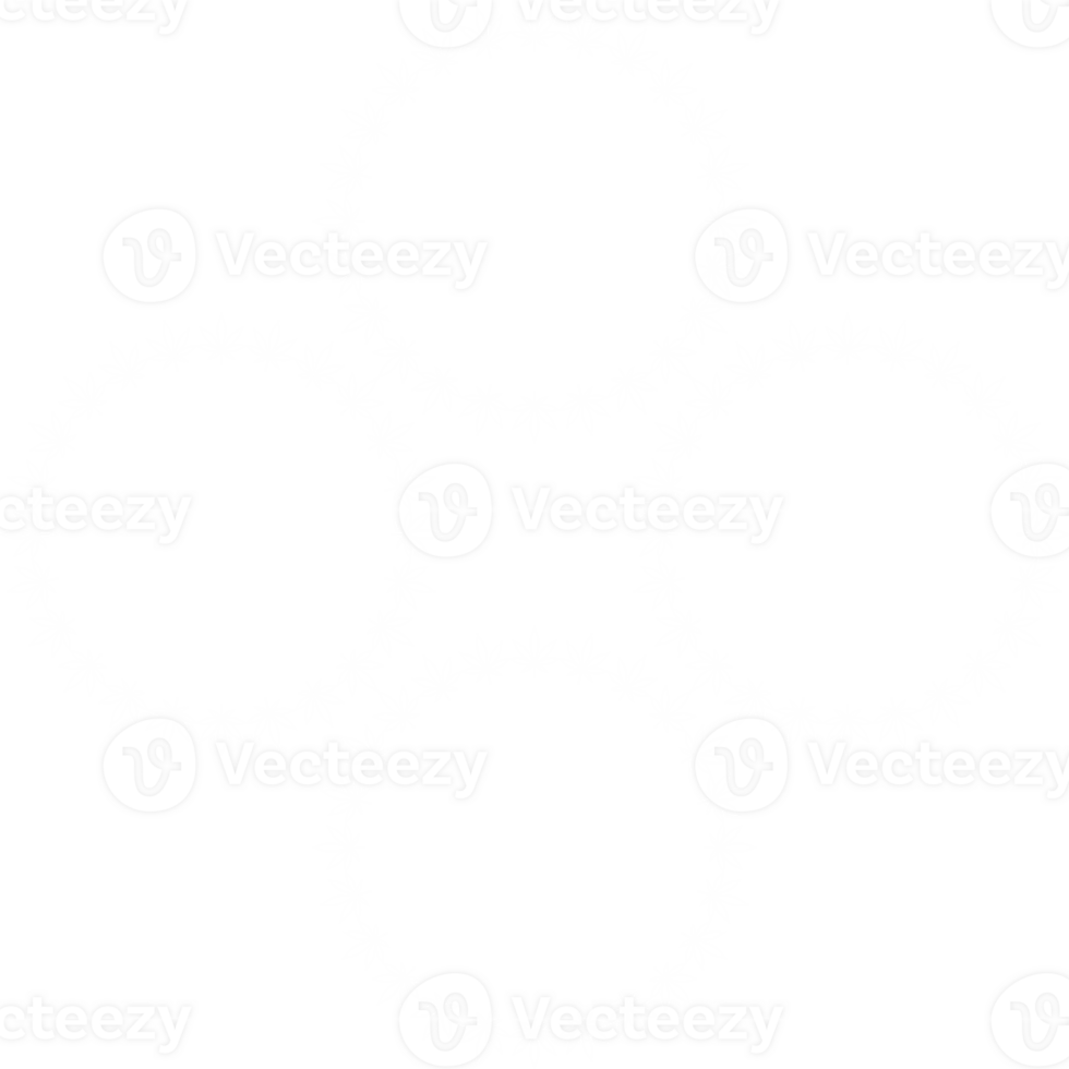 Cannabis also known as Marijuana Plant Leaf Silhouette Circle Shape Composition, can use for Decoration, Ornate, Wallpaper, Cover, Art Illustration, Textile, Fabric, Fashion, or Graphic Design Element png