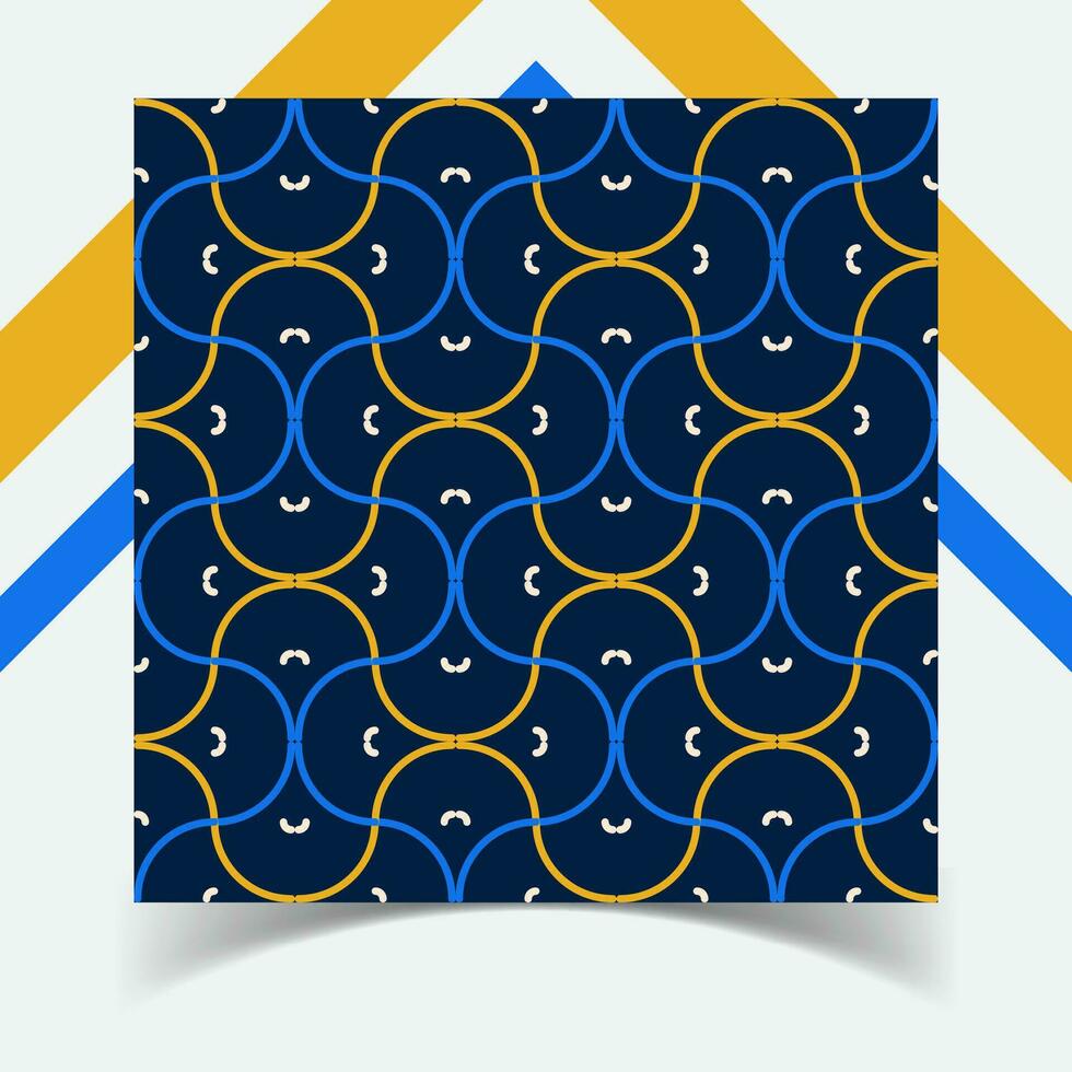 Seamless geometric pattern abstract vector background.