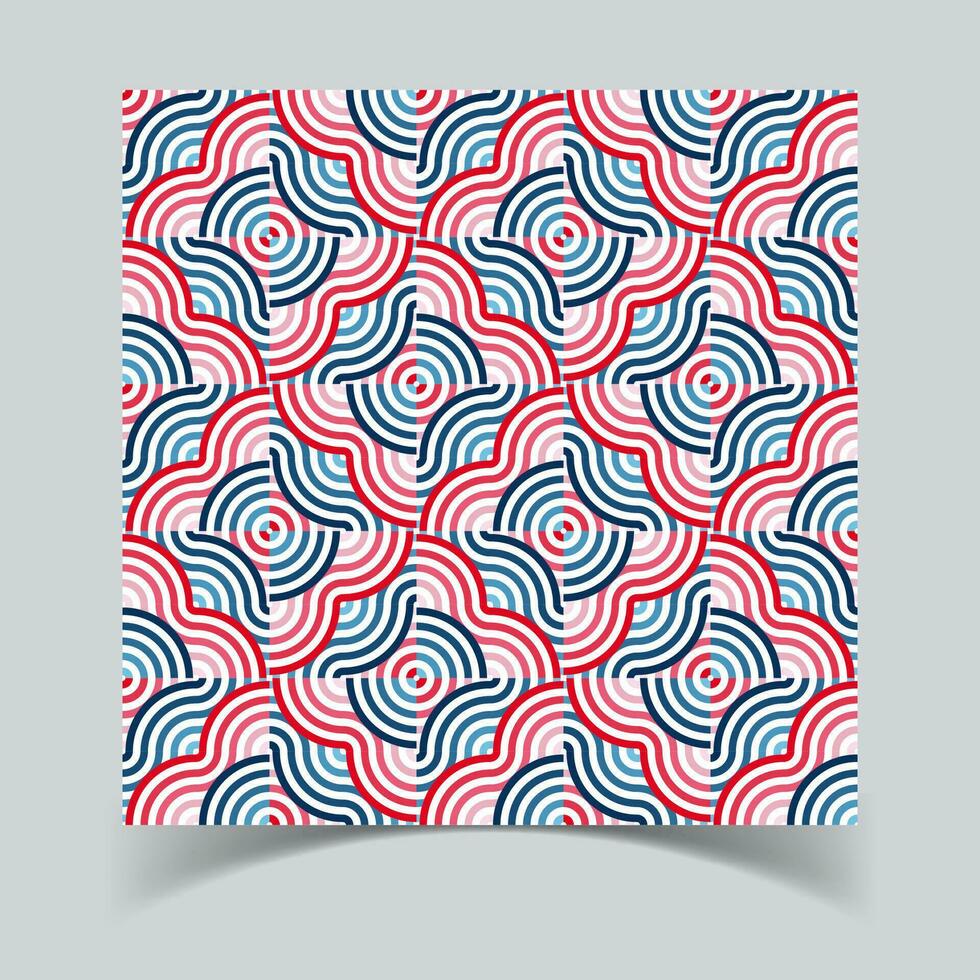 Seamless geometric pattern or shape abstract vector background.