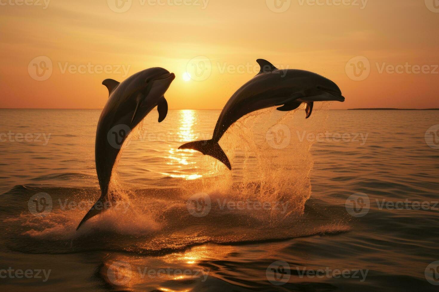 saltando ballena. ai generativo foto