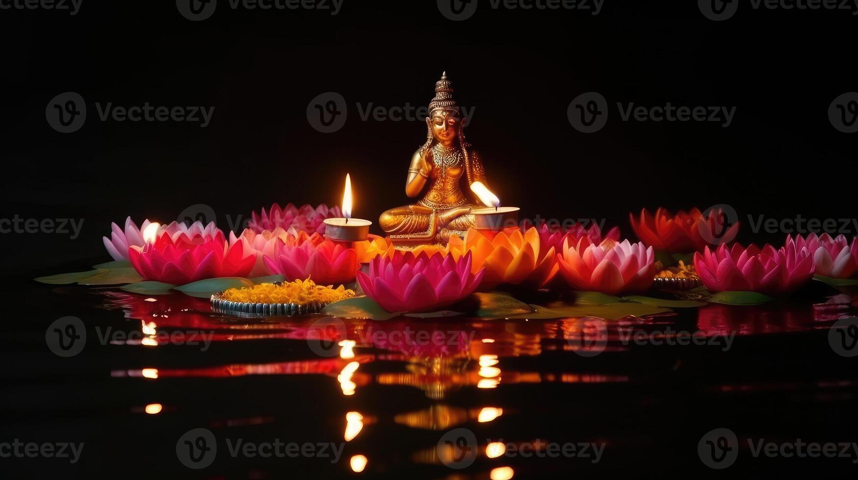 maa lakshmi ai generativo foto