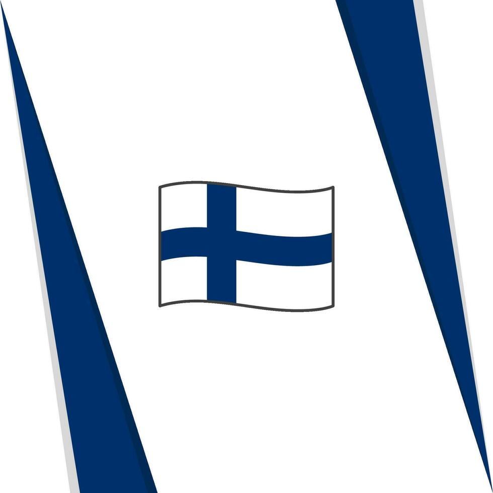 Finland Flag Abstract Background Design Template. Finland Independence Day Banner Social Media Post. Finland Flag vector