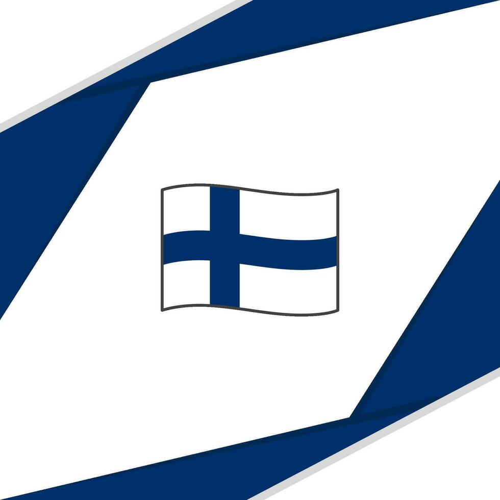 Finland Flag Abstract Background Design Template. Finland Independence Day Banner Social Media Post. Finland vector
