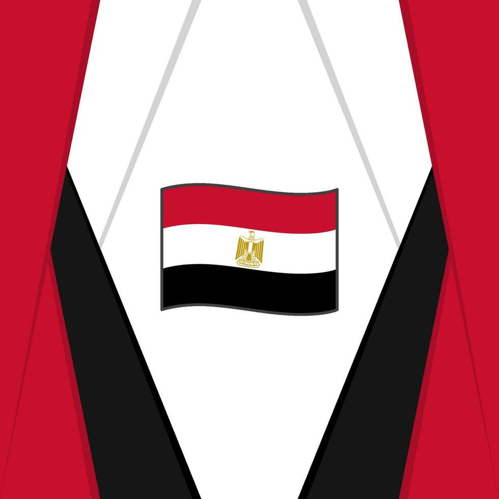 Egipto bandera resumen antecedentes diseño modelo. Egipto independencia día bandera social medios de comunicación correo. Egipto antecedentes vector