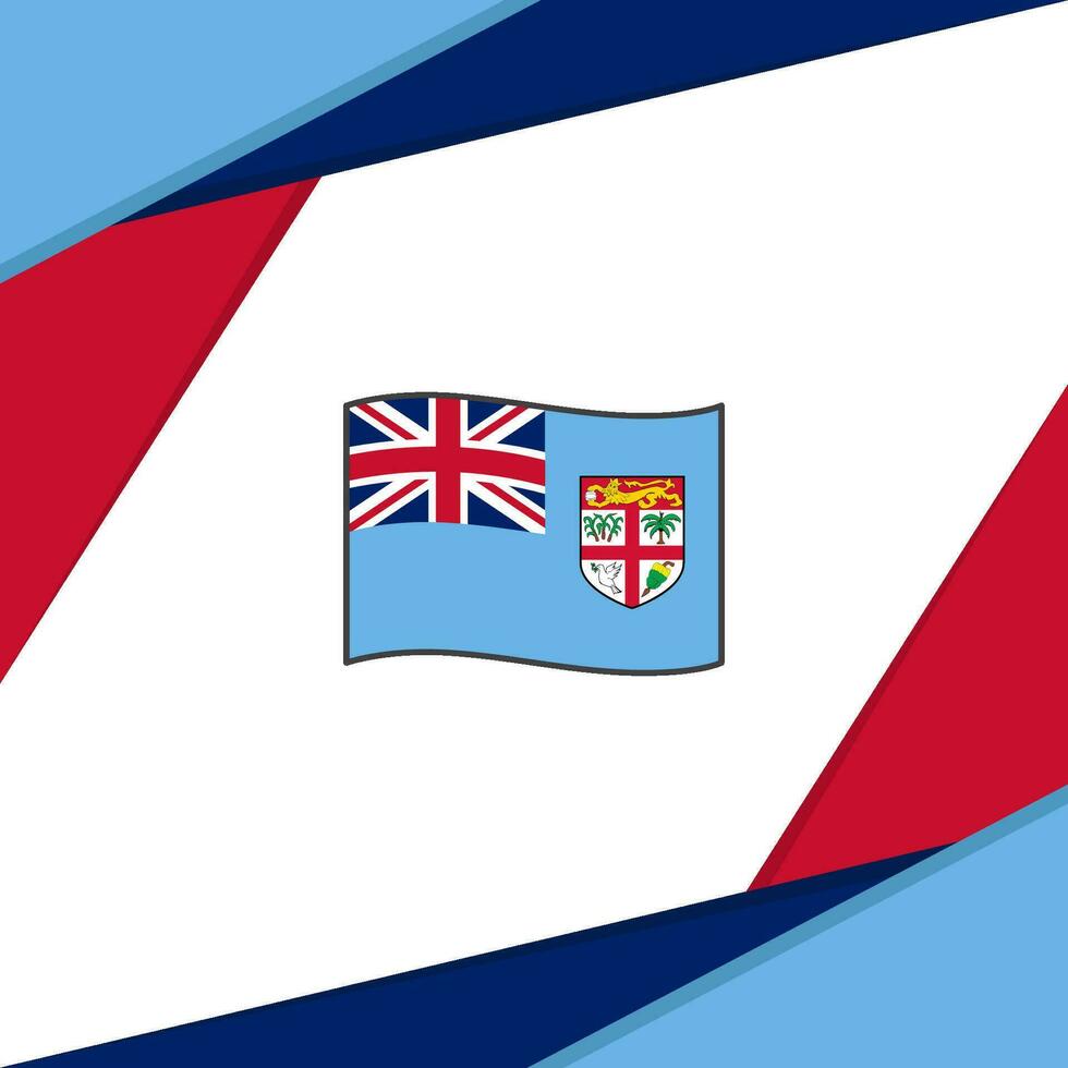 Fiji bandera resumen antecedentes diseño modelo. Fiji independencia día bandera social medios de comunicación correo. Fiji vector