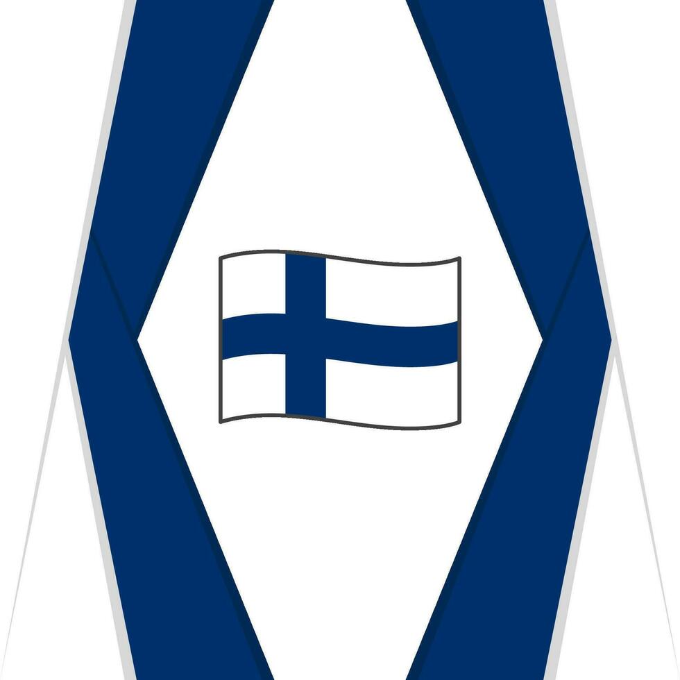 Finland Flag Abstract Background Design Template. Finland Independence Day Banner Social Media Post. Finland Background vector