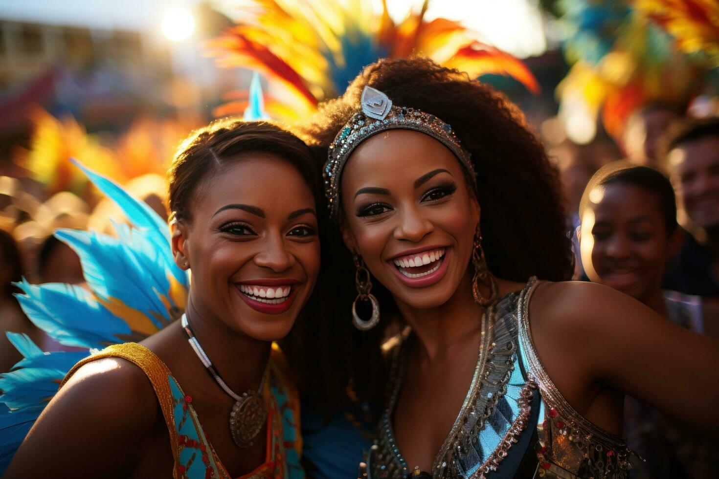 Experience the Energy of Carnival with These Gorgeous Samba Dancers photo