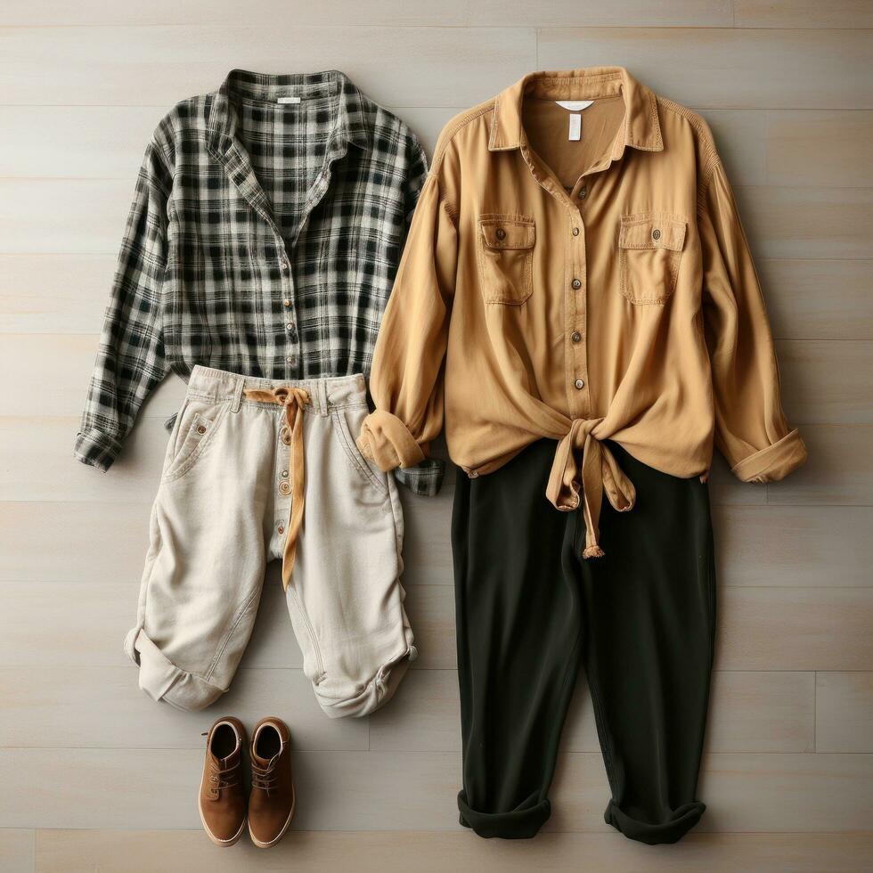 Beautiful fashionable fall outfits photo