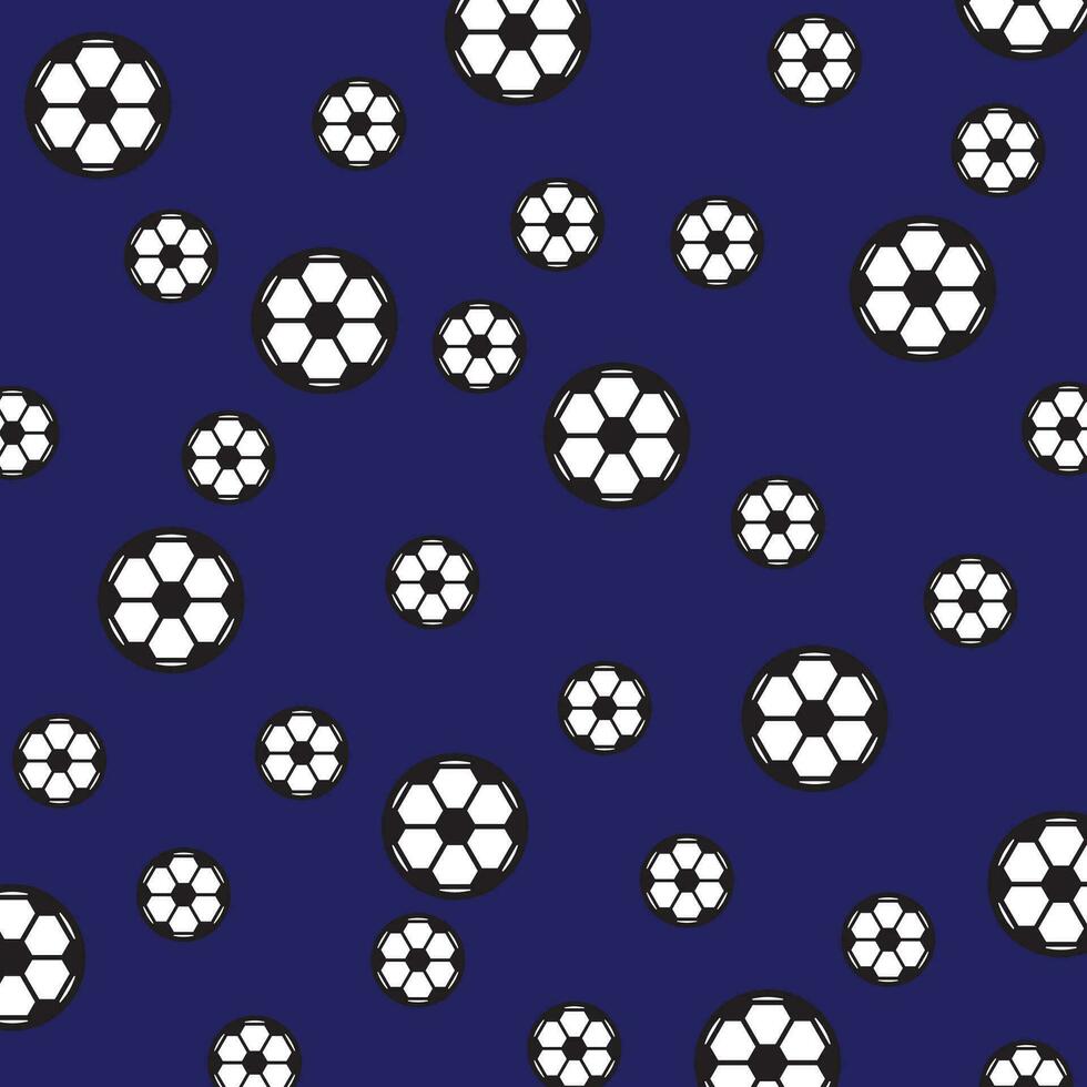 Soccer or Football Vactor Background. Dark Blue Background. vector