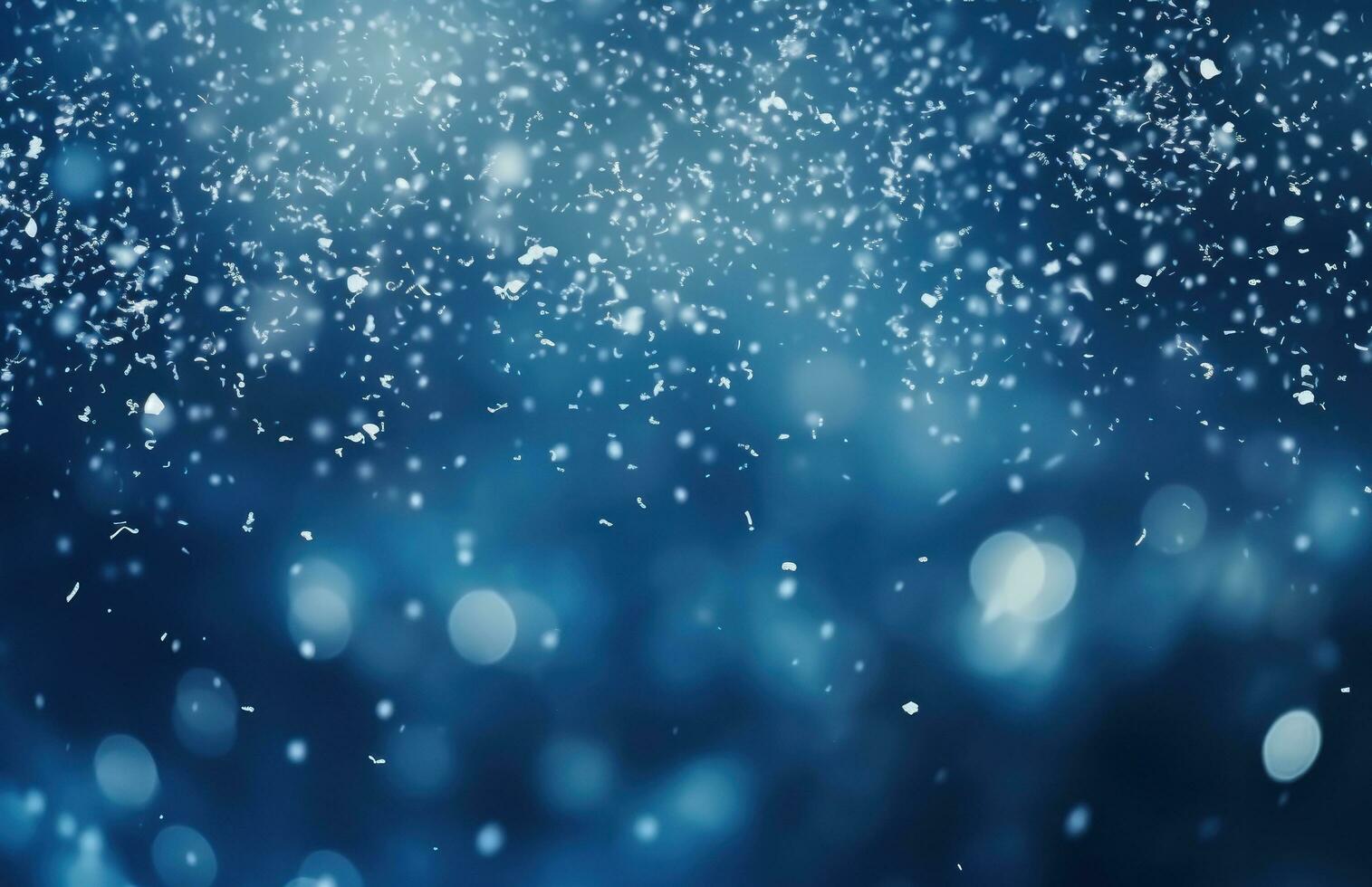 cold background with snow falling from the sky, photo