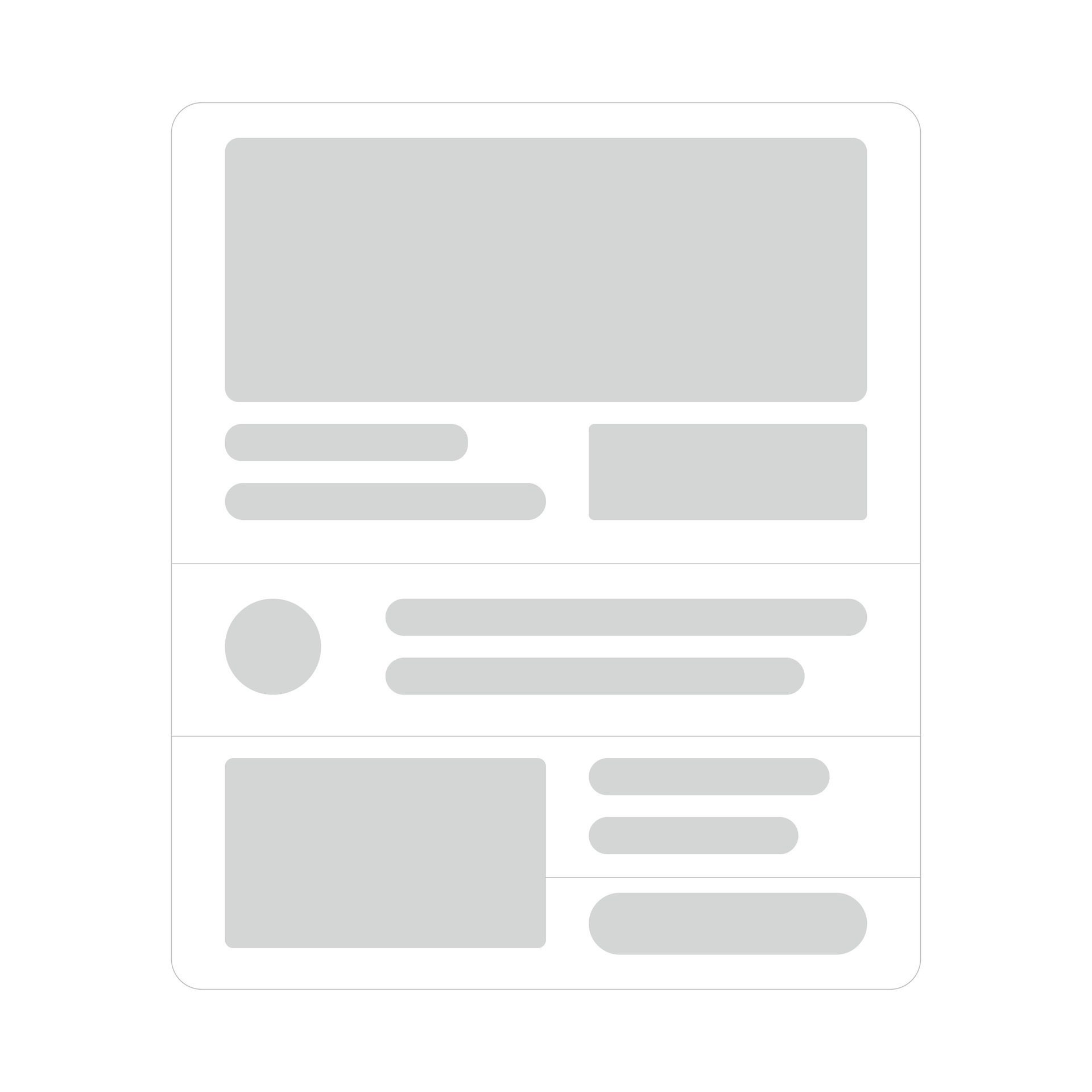 Skeleton load screen, wireframe, UI UX Design 31712154 Vector Art at ...