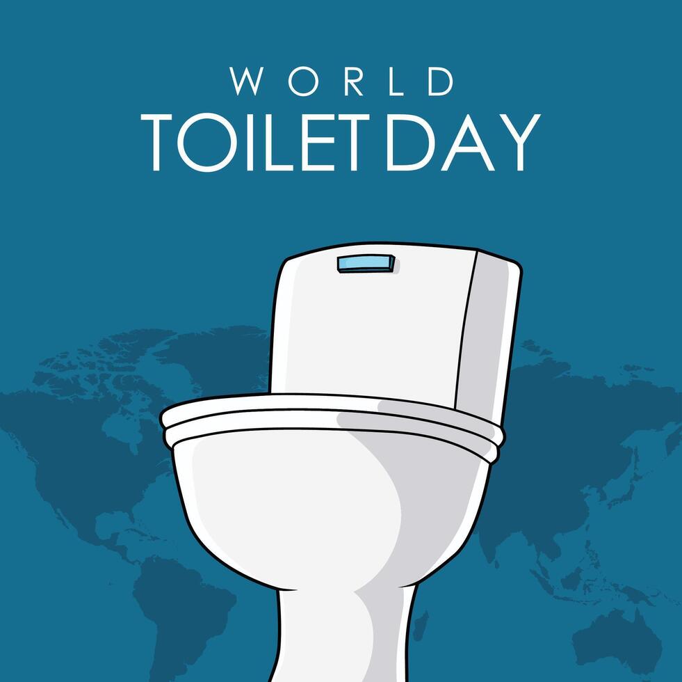 world toilet day poster template vector 31712220 Vector Art at Vecteezy