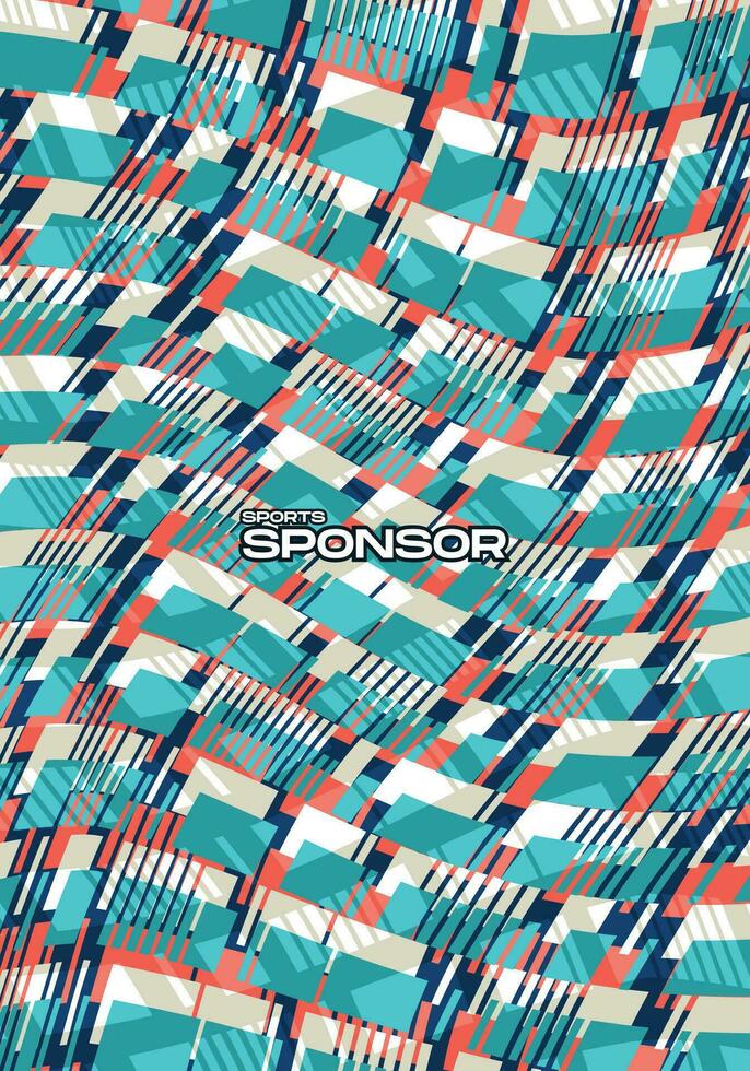 Vector Background for Sport Jersey Sublimation Pattern Texture