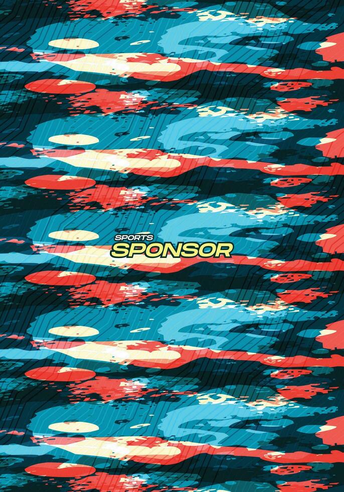 Vector Background for Sport Jersey Sublimation Pattern Texture
