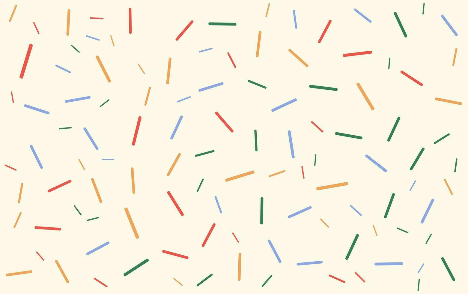 Colorful Confetti Pattern with many different Colored Sprinkles vector