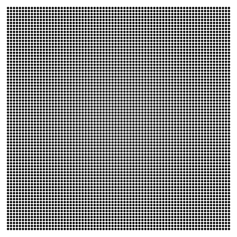 Vector background. One way vision effected background. Black and white points pattern.