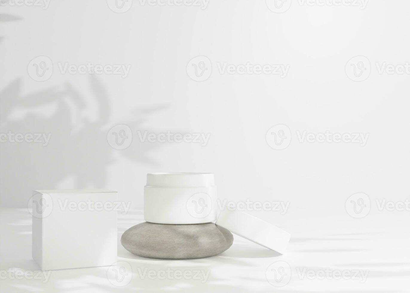 Cosmetic Face Cream Jar Mockup photo