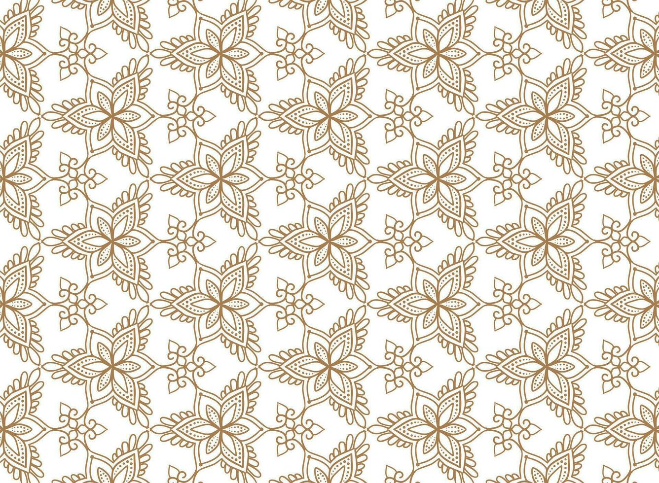 Modern luxury floral mandala pattern background vector