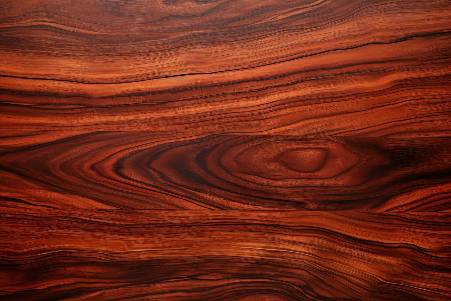 Bolivian rosewood wood showcasing rich reddish brown hues and striking patterns wood , AI Generated photo