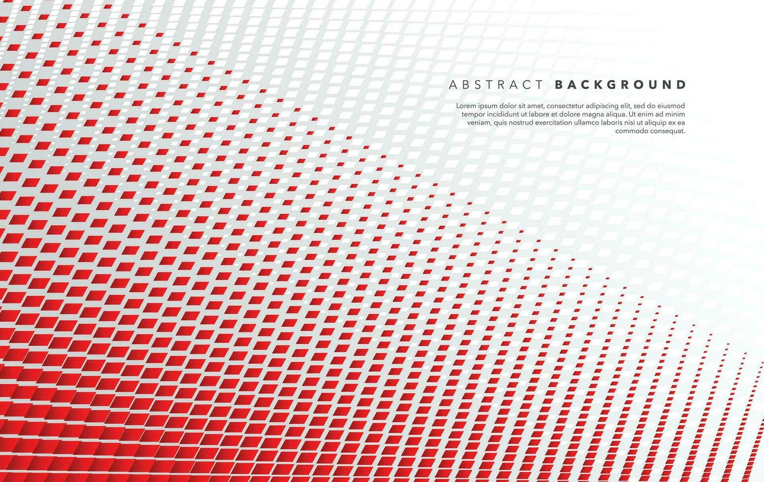 red and white modern abstract background design vector