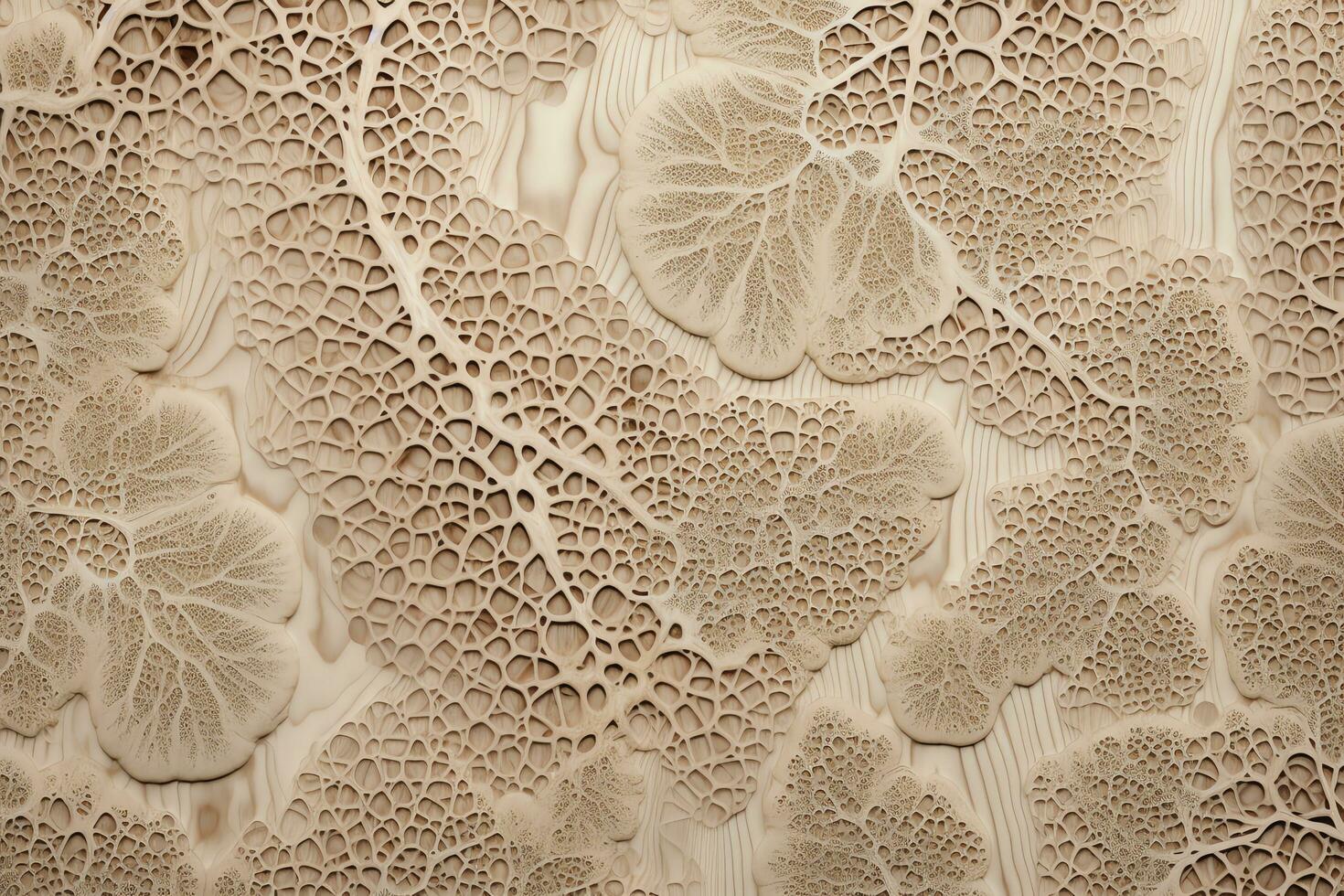 Lacewood known for its delicate lace like patterns and pale coloration wood texture, AI Generated photo